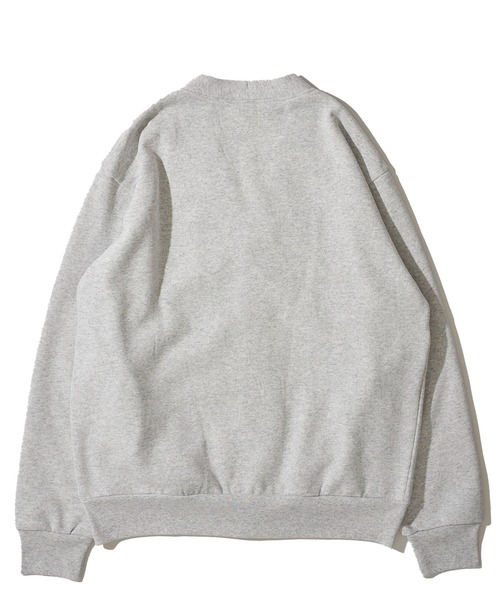 「Healthknit」 カーディガン X-LARGE チャコールグレー メンズ_画像9