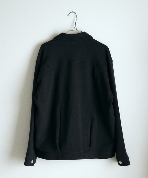 「LOOPWHEELER」 長袖Tシャツ LARGE ブラック メンズ_画像3