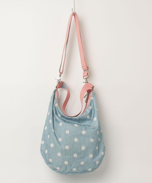 LeSportsac（レスポートサック） ドット柄2WAYバッグ - ブルー 