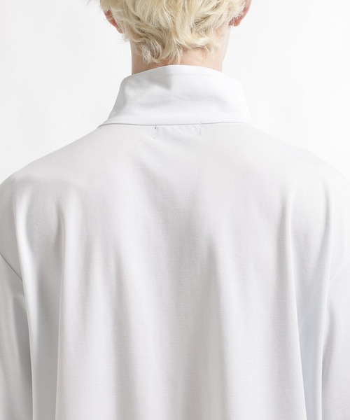 HARE（ハレ） tシャツ 「接触冷感」フラワーHAREパッチハーフジップ