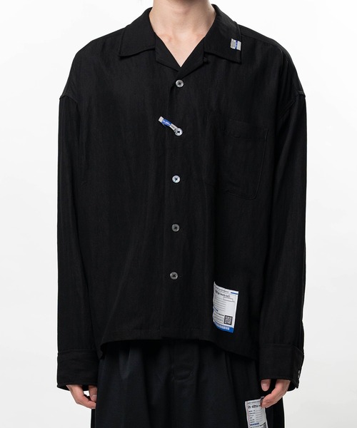 in・stru（men-tal）. シャツ Rayon Nylon Long Sleeve Shirt メンズ