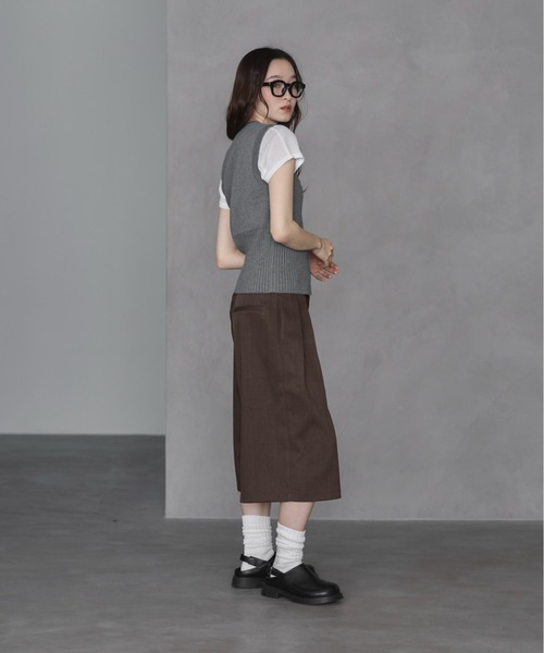 「feepur」 フラットサンダル 24.5 ブラック レディース_画像4