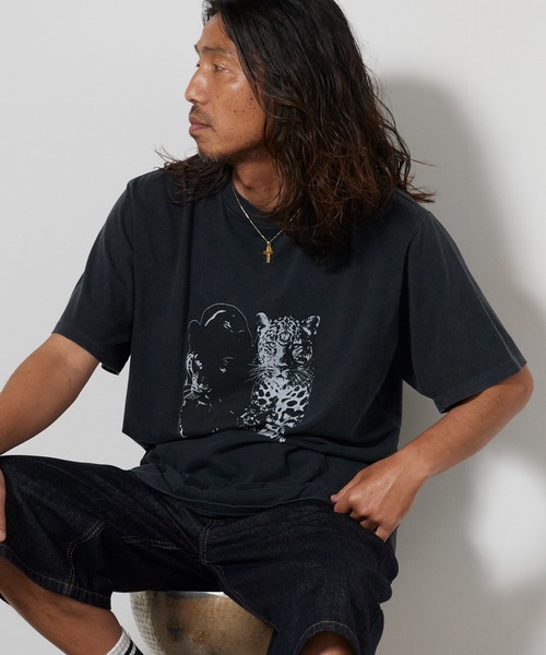 REMI RELIEF（レミ レリーフ） tシャツ SP加工NEW Fit-T（Leopard
