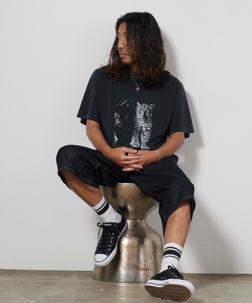 REMI RELIEF（レミ レリーフ） tシャツ SP加工NEW Fit-T（Leopard