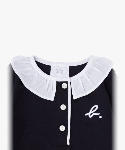 agnes b.（アニエスベー） ベビー服 ロンパース ベビー ”b.” ロゴ