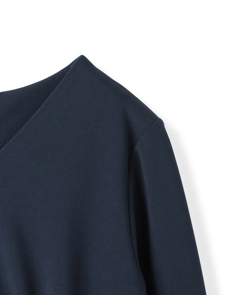 「ketty」 長袖ワンピース L ライトグレー レディース_画像3