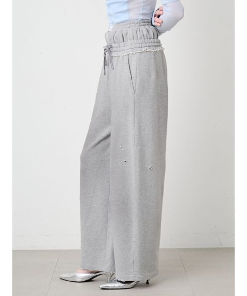 「SORIN」 スウェットパンツ 36 グレー レディース_画像3
