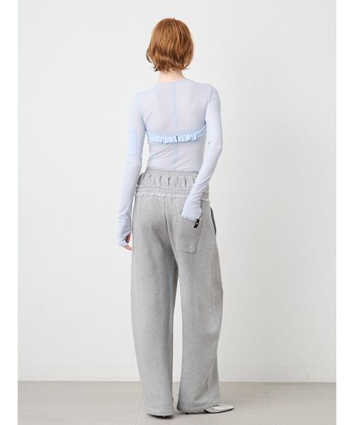 「SORIN」 スウェットパンツ 36 グレー レディース_画像6