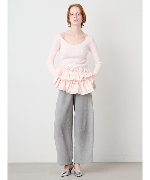 「SORIN」 スウェットパンツ 36 グレー レディース_画像7