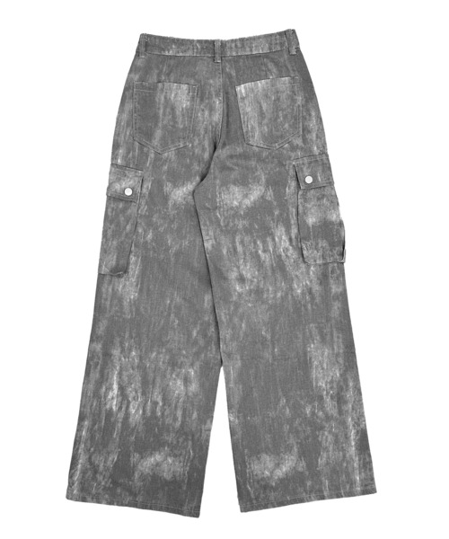 「FOLLOWIN」 カーゴパンツ LARGE グレー レディース_画像5