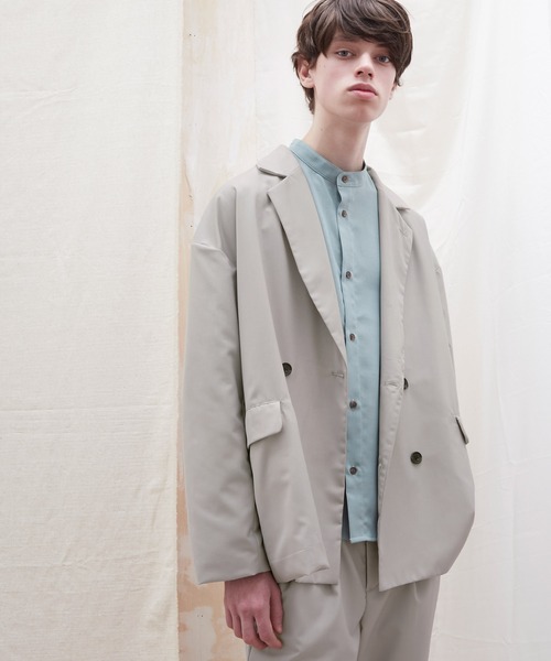 THE SHOP TK セットアップ Mサイズ ノーカラージャケット パンツ THE SHOP TK ジャケット ノーカラージャケット 「セットアップ可