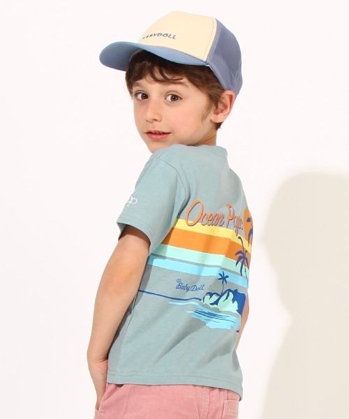 BABYDOLL（ベビードール） tシャツ 親子お揃い Ocean Pacific バック
