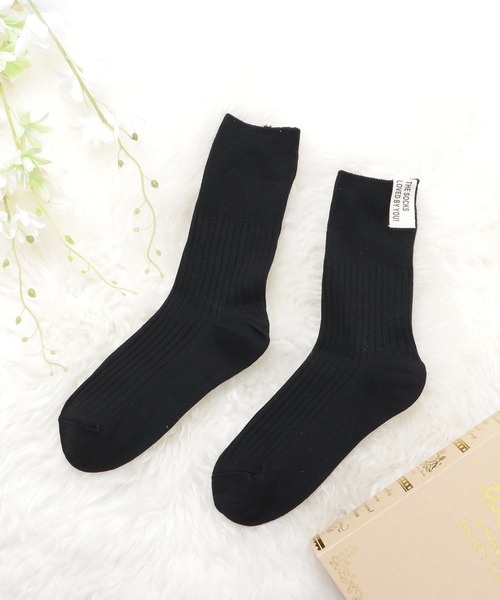 Lace Ladies（レースレディース） 靴下 「5色組」タグデザインクルー