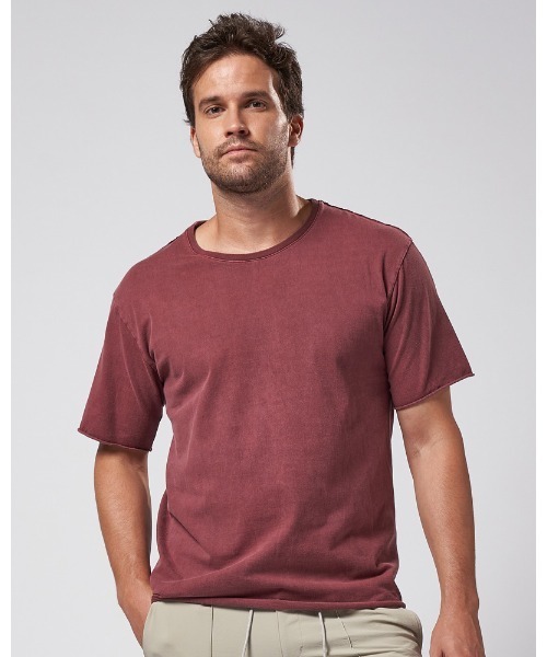 wjk tシャツ wide cut-off crew-neck S/S メンズ : ZOZOTOWN