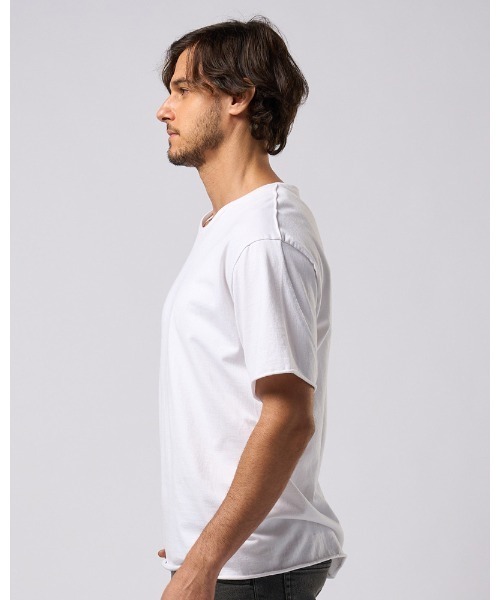wjk tシャツ wide cut-off crew-neck S/S メンズ : ZOZOTOWN