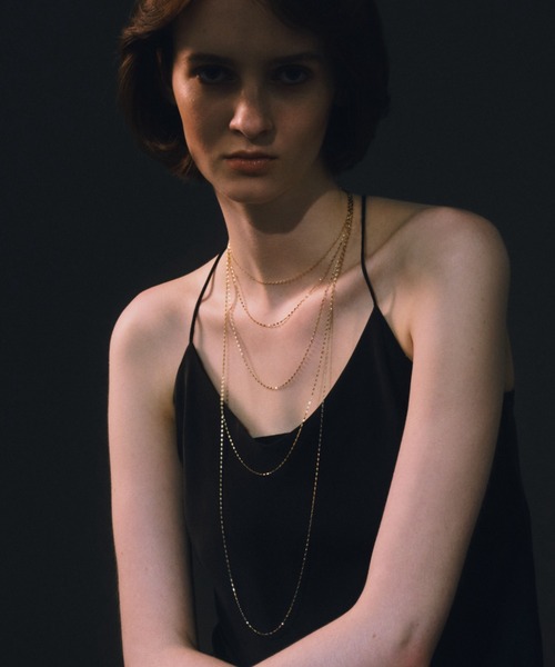 ネックレス 「les bon bon」victoria opera necklace / yellow gold BOB289 レディースの画像