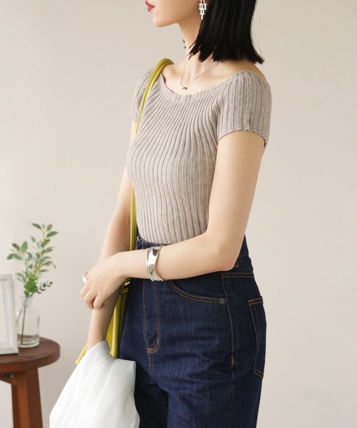【専用出品】トップス SLY | FRONT ZIP H／N RIB トップス (ニット ) |SHEL'TTER WEBSTORE