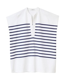 CLANE BORDER PACK T-SHIRT ボーダー CLANE tシャツ 「CLANE/クラネ」WIDE HENLEY NECK N/S BORDER