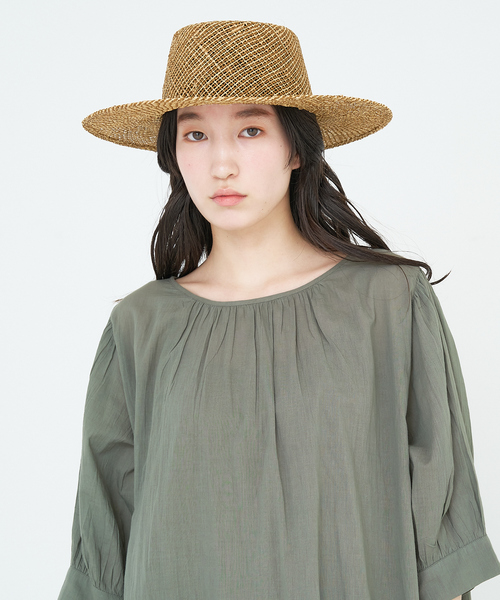 パークニック p cnq nuts ラフィアハット（完売カラー オフ