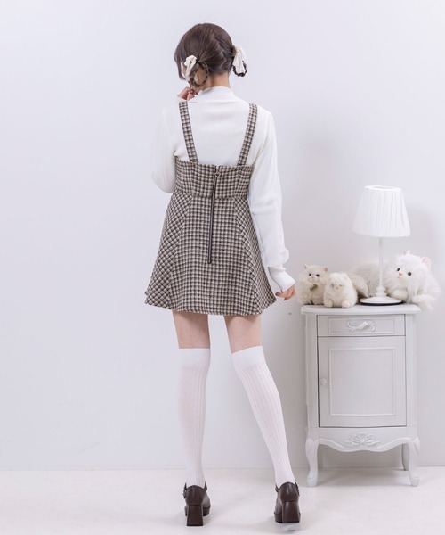 DearMyLoveRose（ディアマイラブローズ） スカート ビジューボタン