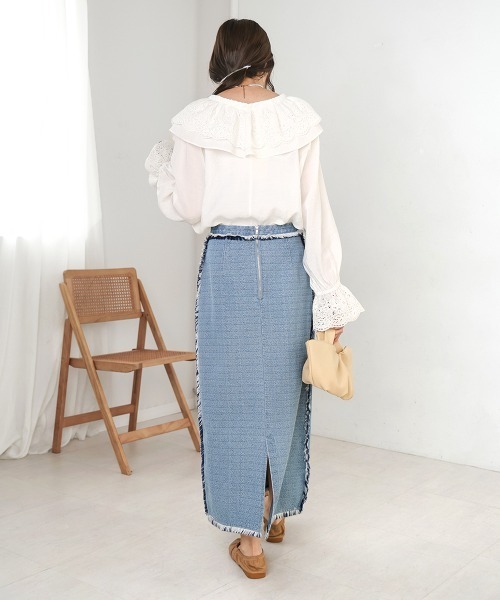 【レア】 NEW FASHION デニムタイトスカート 小さめMサイズ 楽天市場】超楽 ストレッチデニム タイトスカート スカート