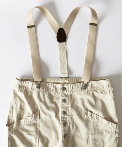 HARVESTY チノパン HARVESTY/ハーベスティー CHINO SUSPENDER GARDEN