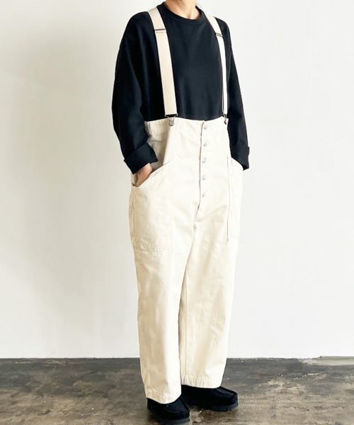 HARVESTY チノパン HARVESTY/ハーベスティー CHINO SUSPENDER