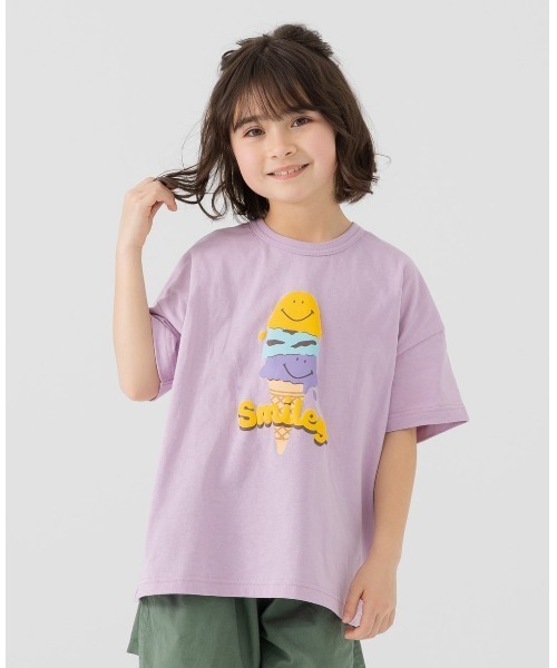 SMILEY FACE tシャツ スマイリーフェイス 半袖Tシャツ キッズ 子供服 