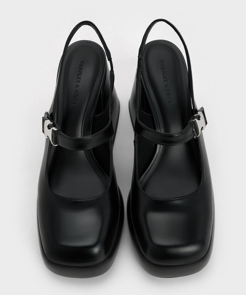 CHARLES ＆ KEITH パンプス Laine レイン プラットフォーム