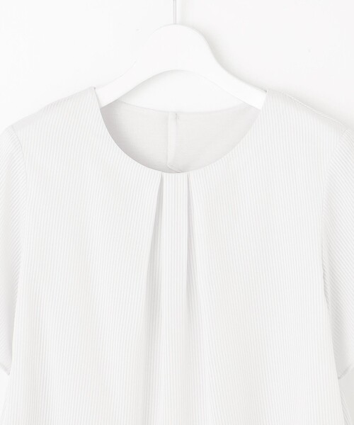 J.PRESS LADIES シアーストライプ カットソー ブラウス J.PRESS LADIES シアーストライプ カットソー ブラウス - メルカリ