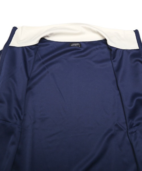 LUXSTYLE ジャージ 袖ライン入りトラックジャケット メンズ