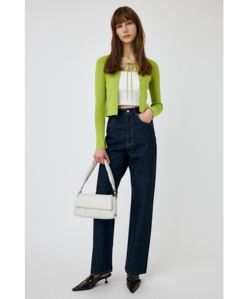 MOUSSY カーディガン LOOP ACCENT ニットカーディガン