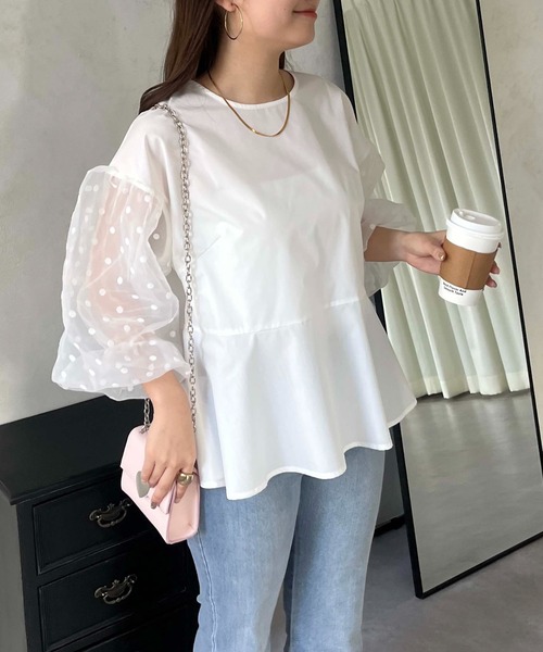 prose verse（プロズヴェール） ブラウス シャツ シアードット