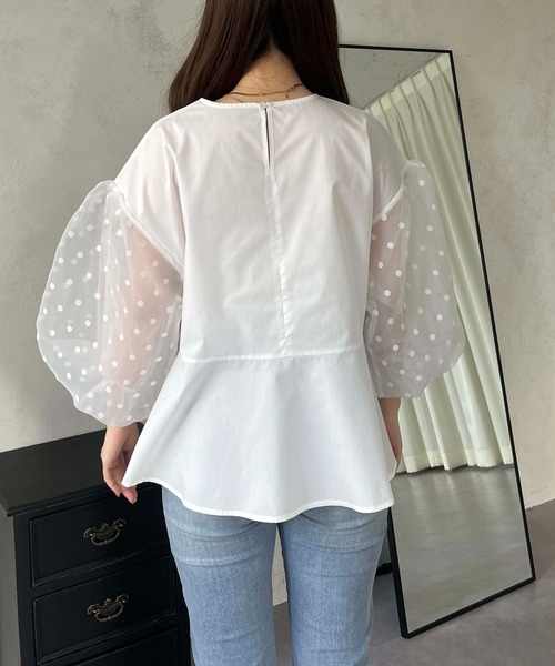 prose verse（プロズヴェール） ブラウス シャツ シアードット