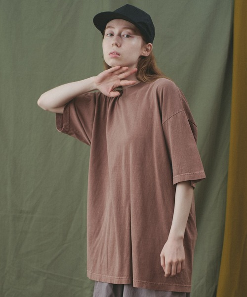 【Neighborhood】ピグメントダイ クルーネック LS Tシャツ Tシャツ PIGMENT DYED CREWNECK SS
