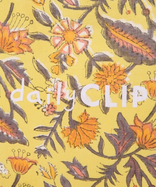 エコバッグ 「daily CLIP」ブロックプリントロゴトート | studio CLIP | 14
