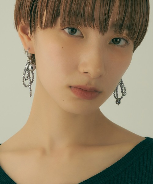 VENDOME AOYAMA（ヴァンドーム青山） ピアス プラチナ ダイヤモンド