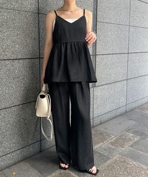 RANAN（ラナン） セットアップ デニムキャミビスチェセットアップ