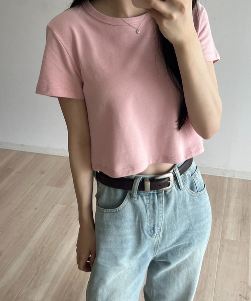 tシャツ カラーちびTシャツ「RL」 レディース