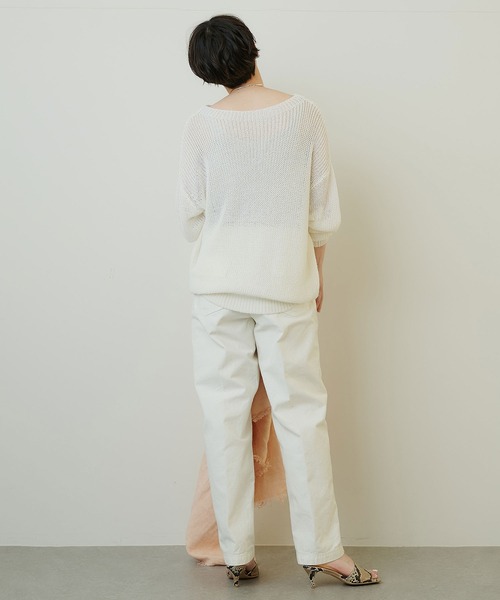 Whim Gazette 「Whim Gazette」 チノパンツ 25 サンドベージュ