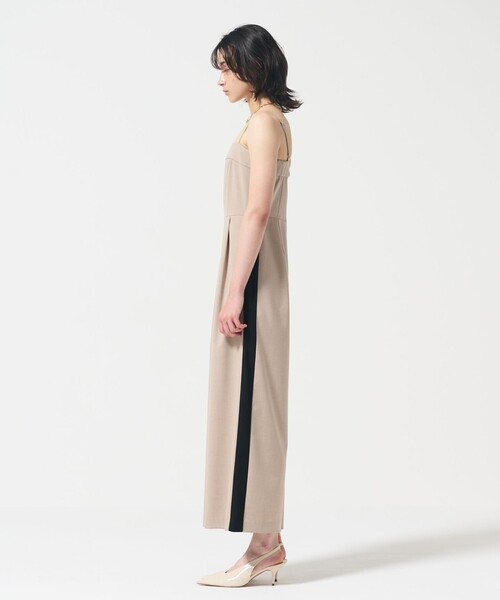 【未使用に近い】グレースコンチネンタル サロペット GRACE CONTINENTAL（グレースコンチネンタル） パンツ サイドライン