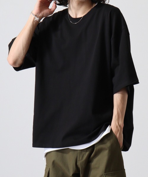 Tシャツ ＆ロゴオーバーサイズTシャツ＜セージグリーン＞(S セージ