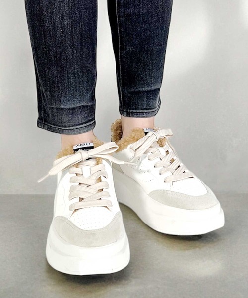 ASH スニーカー 「IMPULS FUR」厚底ファースニーカー レディース ASH スニーカー 「IMPULS FUR」厚底ファースニーカー レディース