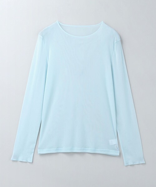 6(ROKU) tシャツ 「6(ROKU)」ナイロン チュール クルーネック