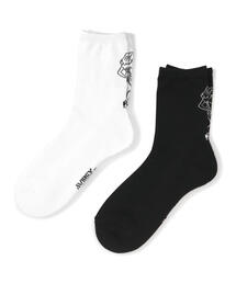 靴下 「直営店限定」PIN UP GIRL ”USN” SOCKS / ピンナップガール ”USN” ソックス / AVIREX / アヴィレックス｜ZOZOTOWN Yahoo!店