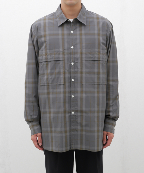 EDIFICE シャツ :colon(コロン) CSH-4 W-Pocket Check Shirt CSH EDIFICE シャツ :colon(コロン) CSH-4 W-Pocket Check Shirt CSH