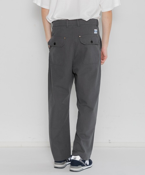 パンツ seriCheckjacquardTuckTrousers VOAAOV パンツ 「VOAAOV」 Chic Tech Tuck Wide Slacks メンズ