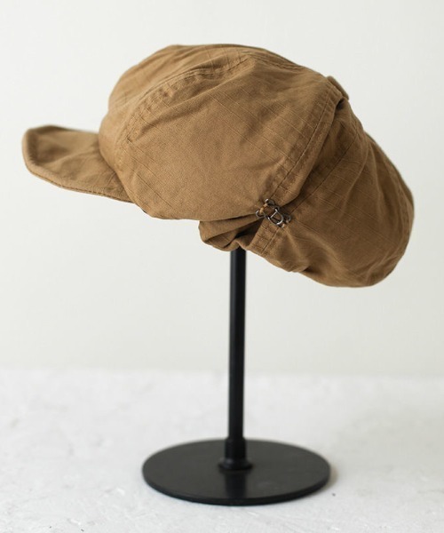 chiiiibag wool cap ブラウン FreeZone 帽子 ベレー帽 ハット 大きいサイズ ユニセックス