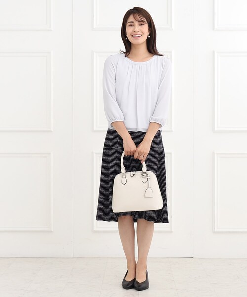 ブラウス シャツ 「夏SALE／マシンウォッシュ可」ピンタックブラウス レディース Reflect ブラウス シャツ 「夏SALE／マシンウォッシュ可
