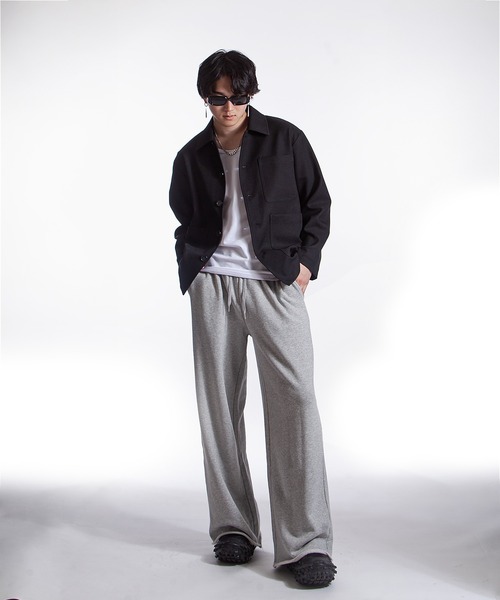 ZIP FIVE -White Line- スウェットパンツ ジャージ 「White Line」 裏